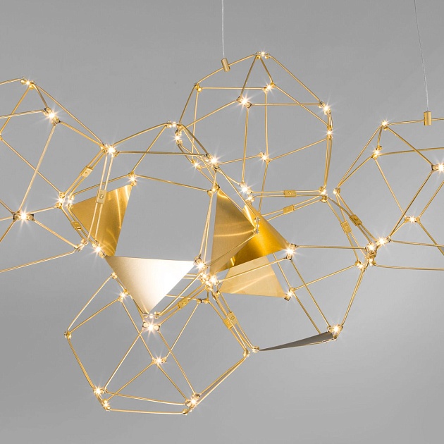 Подвесной светодиодный светильник Eurosvet Uma 90368/14 медь изображение 5 Подвесной светодиодный светильник Eurosvet Uma 90368/14 медь Фото № 5