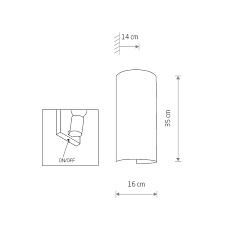 Настенный светильник Nowodvorski Velero I 8043 1