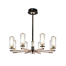 Подвесная светодиодная люстра Indigo Grandioso 13038/8R Black V000186L 4