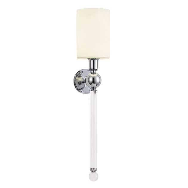 Бра Crystal Lux Mirabella AP1 Chrome/White изображение 2 Бра Crystal Lux Mirabella AP1 Chrome/White Фото № 2