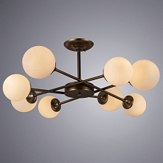 Потолочная люстра Arte Lamp Marco A2703PL-8SG 2