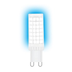 Лампа светодиодная диммируемая Gauss G9 5,5W 6500K прозрачная 107309355-D 4