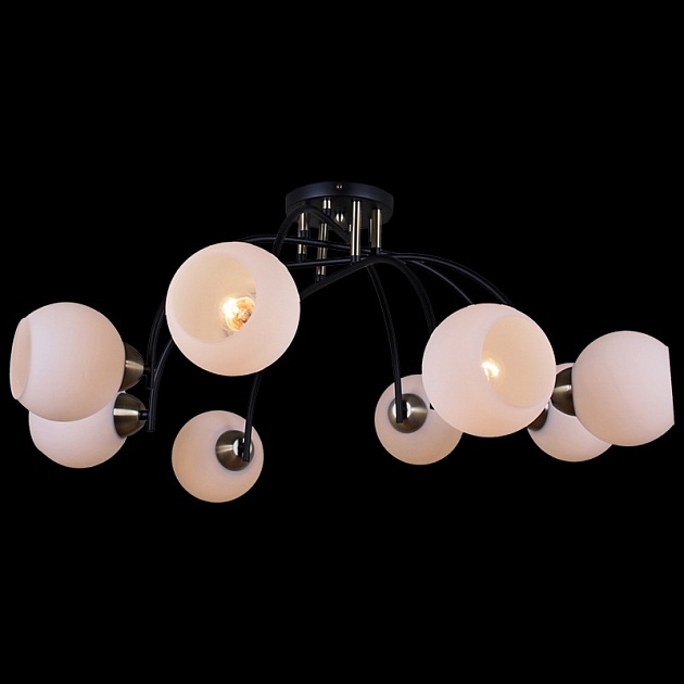 Потолочная люстра Illumico IL0250-8CSQ-79 BK AB Фото № 1