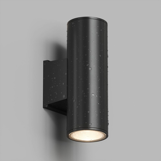 Уличный настенный светильник Denkirs Borg DK9821-BK Фото № 5