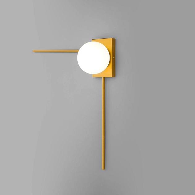 Настенный светильник Eurosvet Fredo 40035/1 золото изображение 6 Настенный светильник Eurosvet Fredo 40035/1 золото Фото № 6