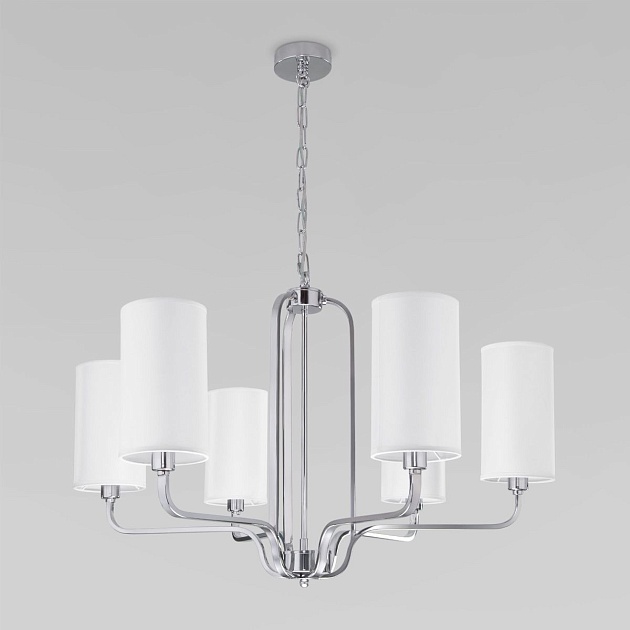 Подвесная люстра Eurosvet Purezza 60128/6 хром Фото № 6