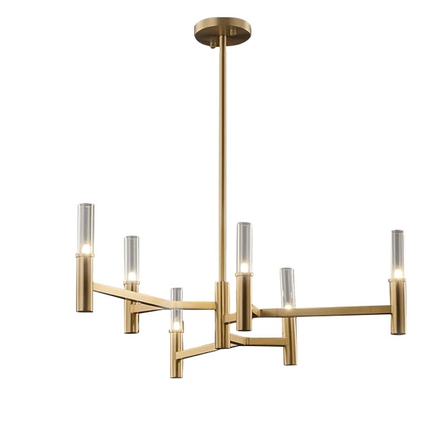 Подвесная люстра Romatti Kobo Tabulare L-8105-6B Фото № 1