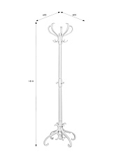 Напольная вешалка Мебелик В 2Н 006769 2