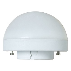 Лампа светодиодная Uniel GX53 10W 3000K матовая LED-GX53-10W/3000K/GX53/FR/SPHERE PLZ02WH UL-00011787 3
