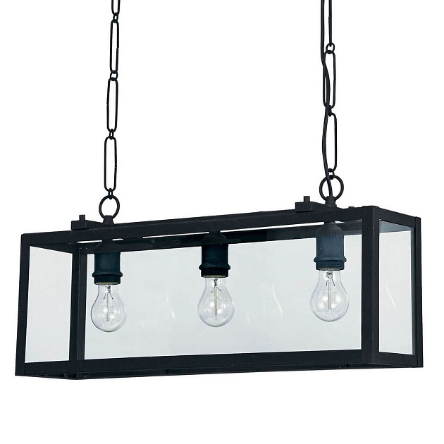 Подвесной светильник Ideal Lux Igor SP3 Nero 092881 Фото № 1