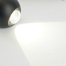 Светодиодный светильник стационарный Feron AL51 2*1W 4000K черный 51130 1