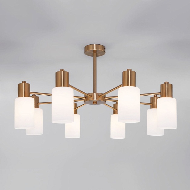 Потолочная люстра Eurosvet Vegga 70160/8 латунь Фото № 1