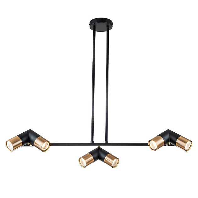 Подвесная люстра Indigo Doppio 11036/6R Black V000452 Фото № 1