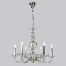 Подвесная люстра Crystal Lux ARABESQUE SP6 CHROME 2