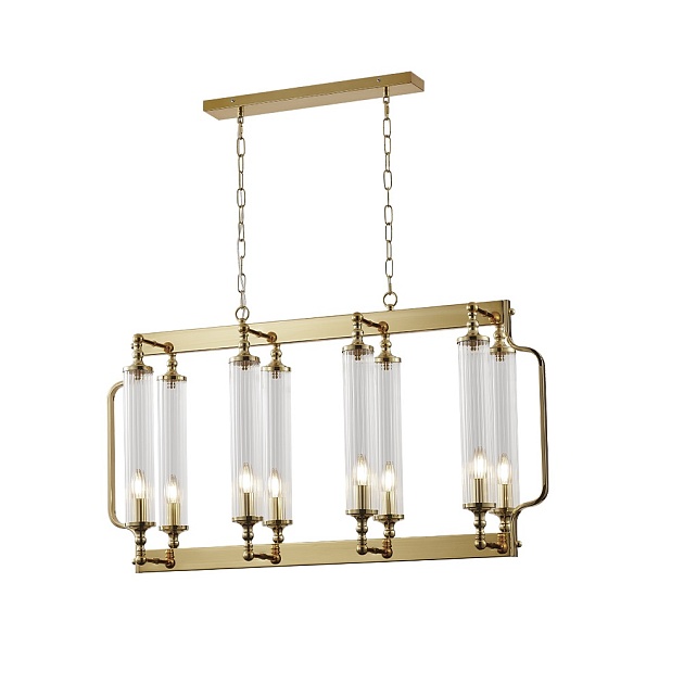 Подвесная люстра Crystal Lux TOMAS SP8 L1000 BRASS Фото № 1