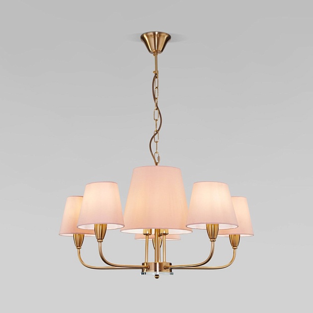 Подвесная люстра Eurosvet Milos 60153/8 латунь Фото № 5