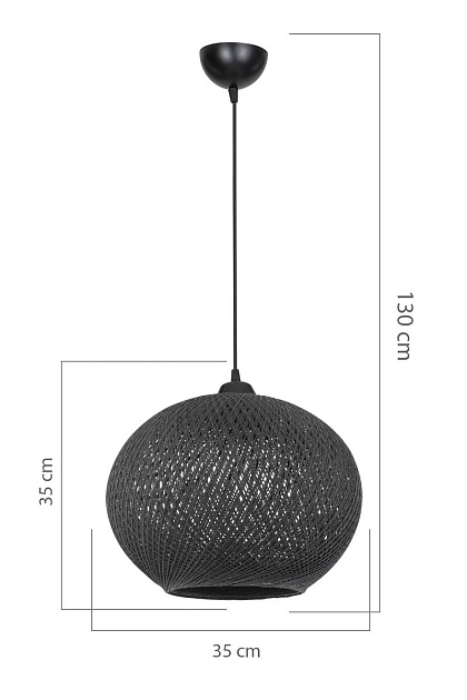 Подвесной светильник Toplight Lizbeth TL1612H-01BK Фото № 3
