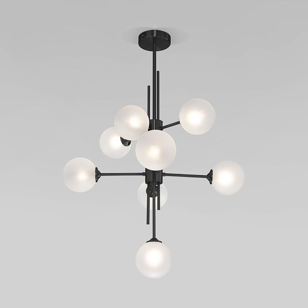 Подвесная люстра Eurosvet Volver 50383 черный Smart изображение 6 Подвесная люстра Eurosvet Volver 50383 черный Smart Фото № 6