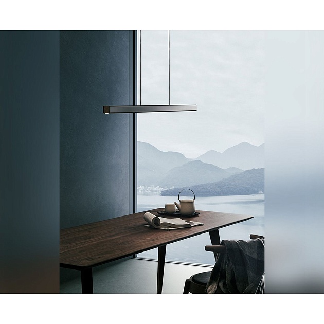 Подвесной светодиодный светильник Italline IT013-6021 black 3000K Фото № 13