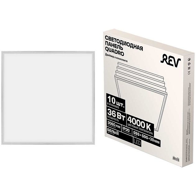 Светодиодная панель REV Quadro 28967 8 Фото № 1