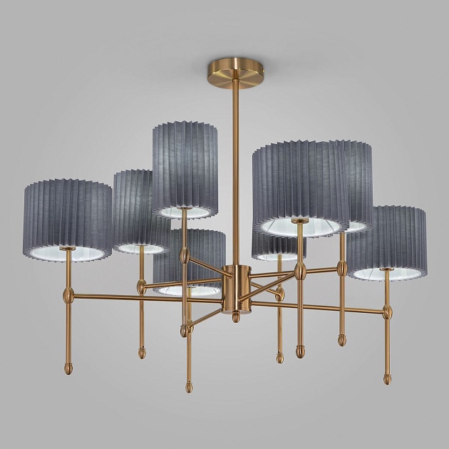 Подвесная люстра Eurosvet Notturno 60162/8 латунь Фото № 1