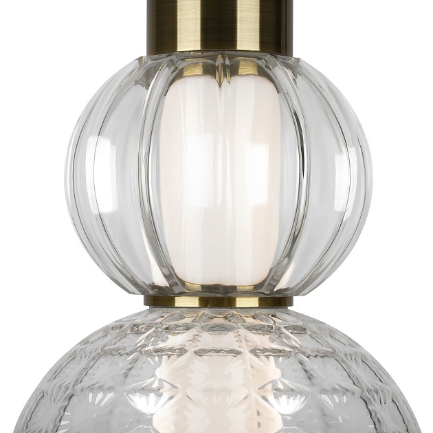 Подвесной светодиодный светильник Maytoni Collar P069PL-L16G3K изображение 10 Подвесной светодиодный светильник Maytoni Collar P069PL-L16G3K Фото № 10