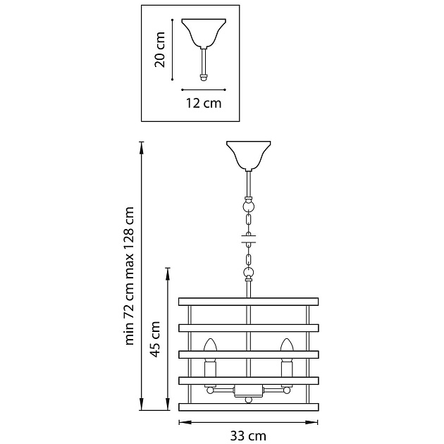 Подвесная люстра Lightstar Epsilon 735030 Фото № 6