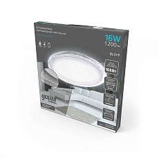 Встраиваемый светодиодный светильник Gauss Backlight Bubbles с подсветкой BL319 2