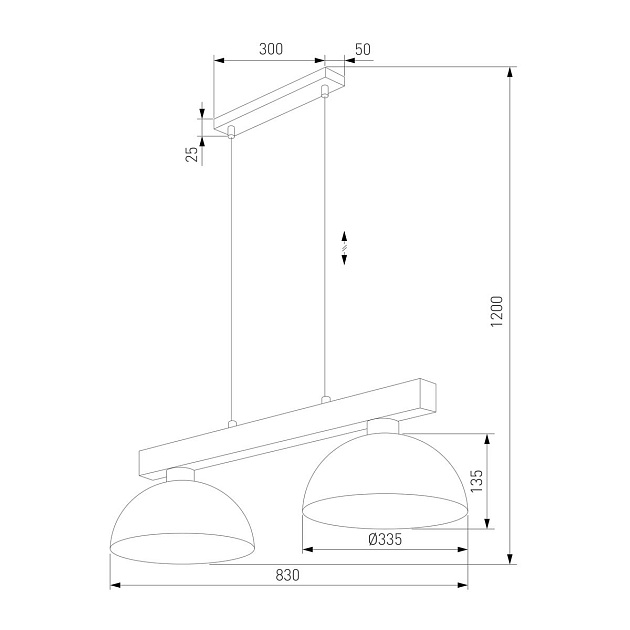 Подвесной светильник TK Lighting 4713 Oslo Фото № 2