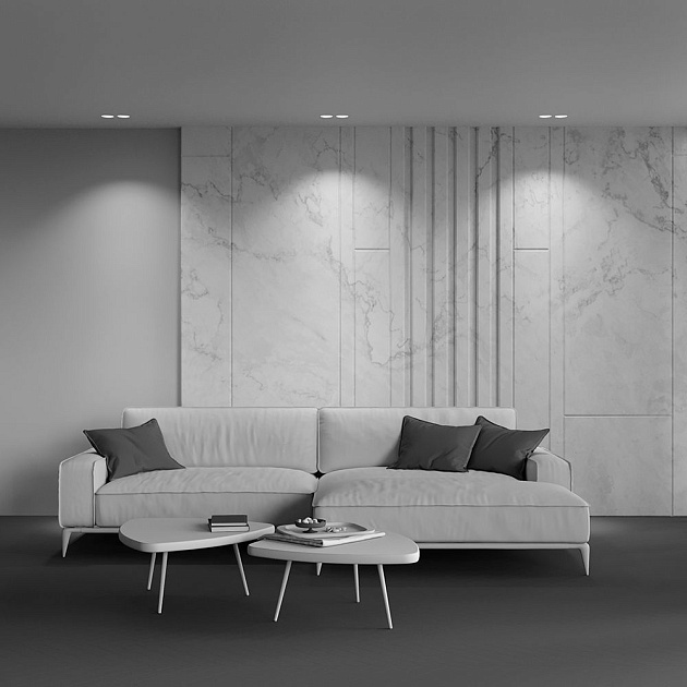 Встраиваемый светильник Maytoni Technical Gyps Modern DL002-GU10-02-W Фото № 5