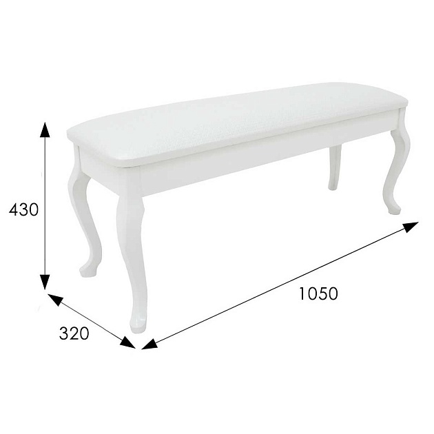 Банкетка Мебелик Вивальди 007595 Фото № 3