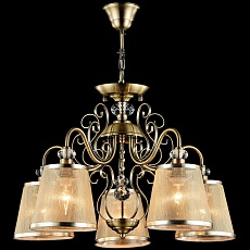 Подвесная люстра Freya Driana FR2405-PL-05-BZ 4