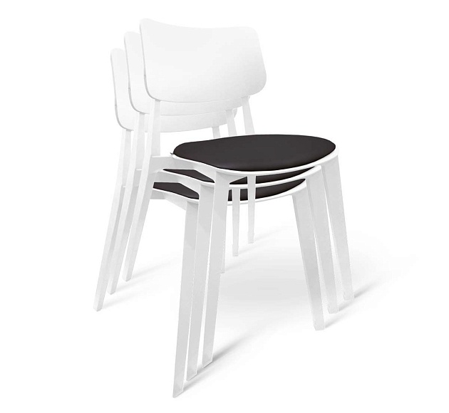 Обеденная группа Sheffilton SHT-DS194 черный/белый/черный 8191133801 изображение 3 Обеденная группа Sheffilton SHT-DS194 черный/белый/черный 8191133801 Фото № 3