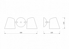 Бра Freya Nordic FR5127WL-02B 1