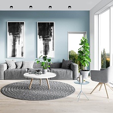 Потолочный светодиодный светильник Escada 20005LED 20005SMU/04LED SBK 3