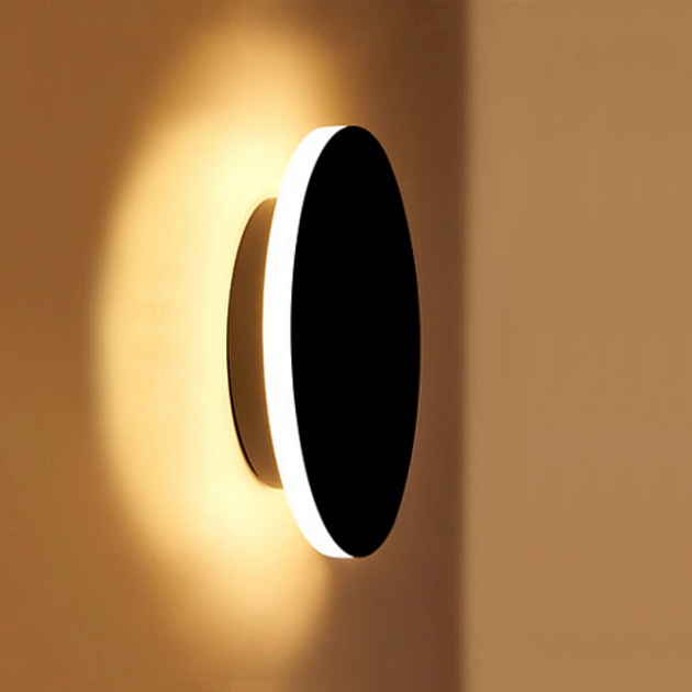 Настенный светодиодный светильник Italline IT02-016 black Фото № 2