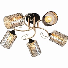 Потолочная люстра Reluce 01309-0.3-05 BK+FGD 4