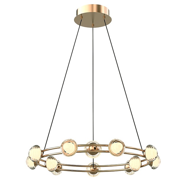 Подвесная светодиодная люстра Favourite Rondell 4382-12P изображение 1 Подвесная светодиодная люстра Favourite Rondell 4382-12P Фото № 1