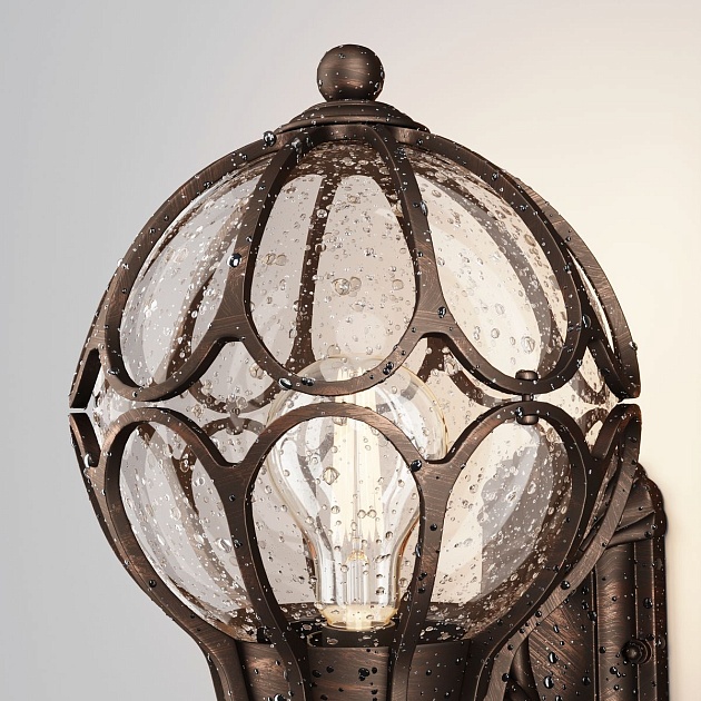 Уличный настенный светильник Maytoni Via O024WL-01G Фото № 6