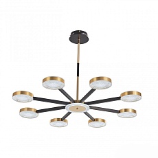 Подвесная светодиодная люстра Arte Milano Ferrara72079 272079/6 BK/GD