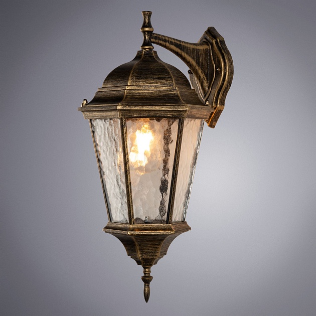 Уличный настенный светильник Arte Lamp Genova A1204AL-1BN изображение 4 Уличный настенный светильник Arte Lamp Genova A1204AL-1BN Фото № 4