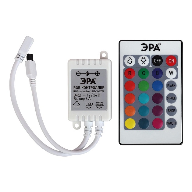 Контроллер ЭРА RGBcontroller-12/24V-72W/144W Б0043442 Фото № 1