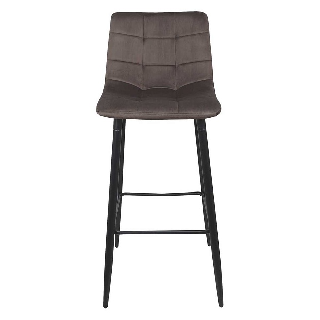 Барный стул AksHome Stella коричневый, велюр 75809 изображение 4 Барный стул AksHome Stella коричневый, велюр 75809 Фото № 4