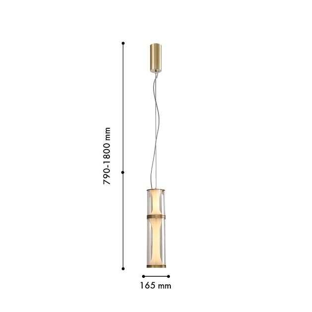 Подвесной светодиодный светильник Favourite Bones 4244-2P Фото № 2