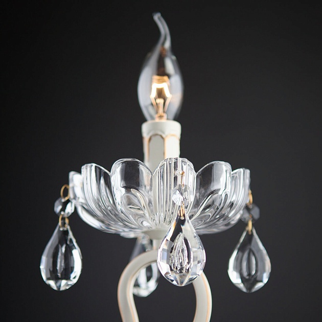 Настольная лампа Eurosvet 12205/1T белый Strotskis изображение 3 Настольная лампа Eurosvet 12205/1T белый Strotskis Фото № 3