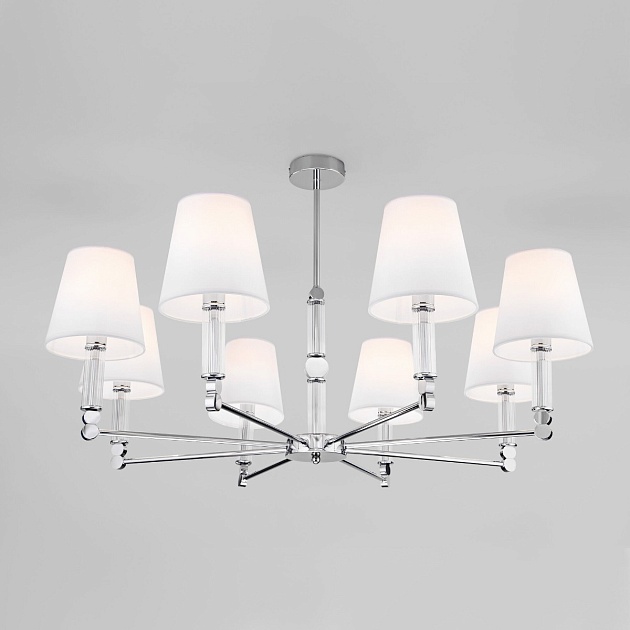 Потолочная люстра Eurosvet 60145/8 хром Фото № 1