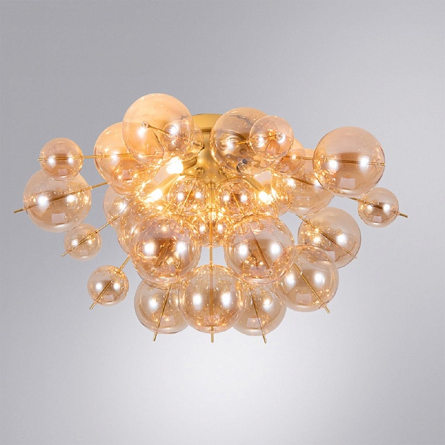 Потолочная люстра Arte Lamp Molecule A8313PL-5GO Фото № 2
