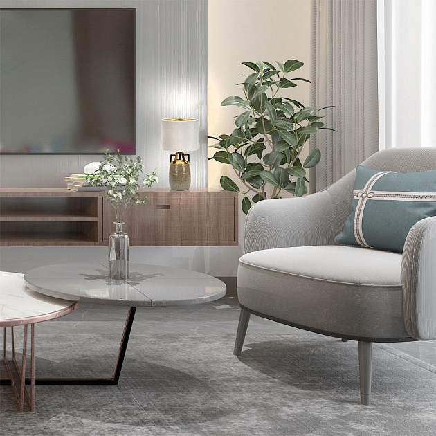 Настольная лампа Escada Athena 10201/L Beige изображение 4 Настольная лампа Escada Athena 10201/L Beige Фото № 4