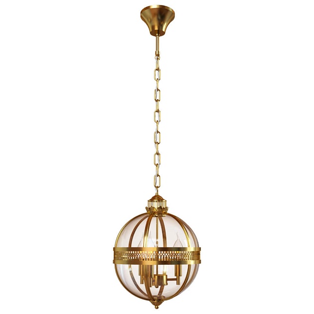 Подвесная люстра Loft IT Lantern Residential Loft3043-Br Фото № 1
