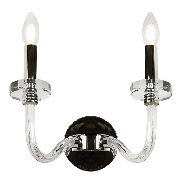 Бра iLamp Vibe W9474-2 Nickel Фото № 1